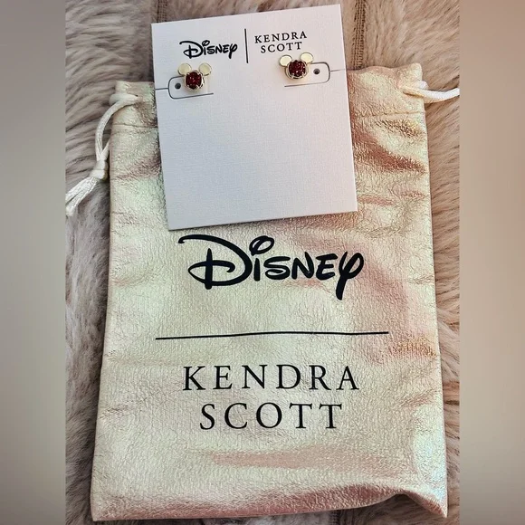 Disney | Kendra Scott Gold Mickey Mouse Stud Earrings - Picture 6 of 6